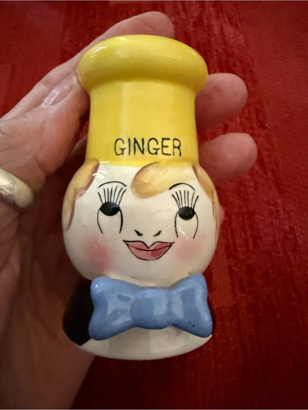 Vintage 1950s Anthropomorphic Chef Spice Shakers - Set of 4 - Excellent
